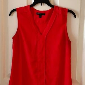 Banana Republic XS red V-neck blouse